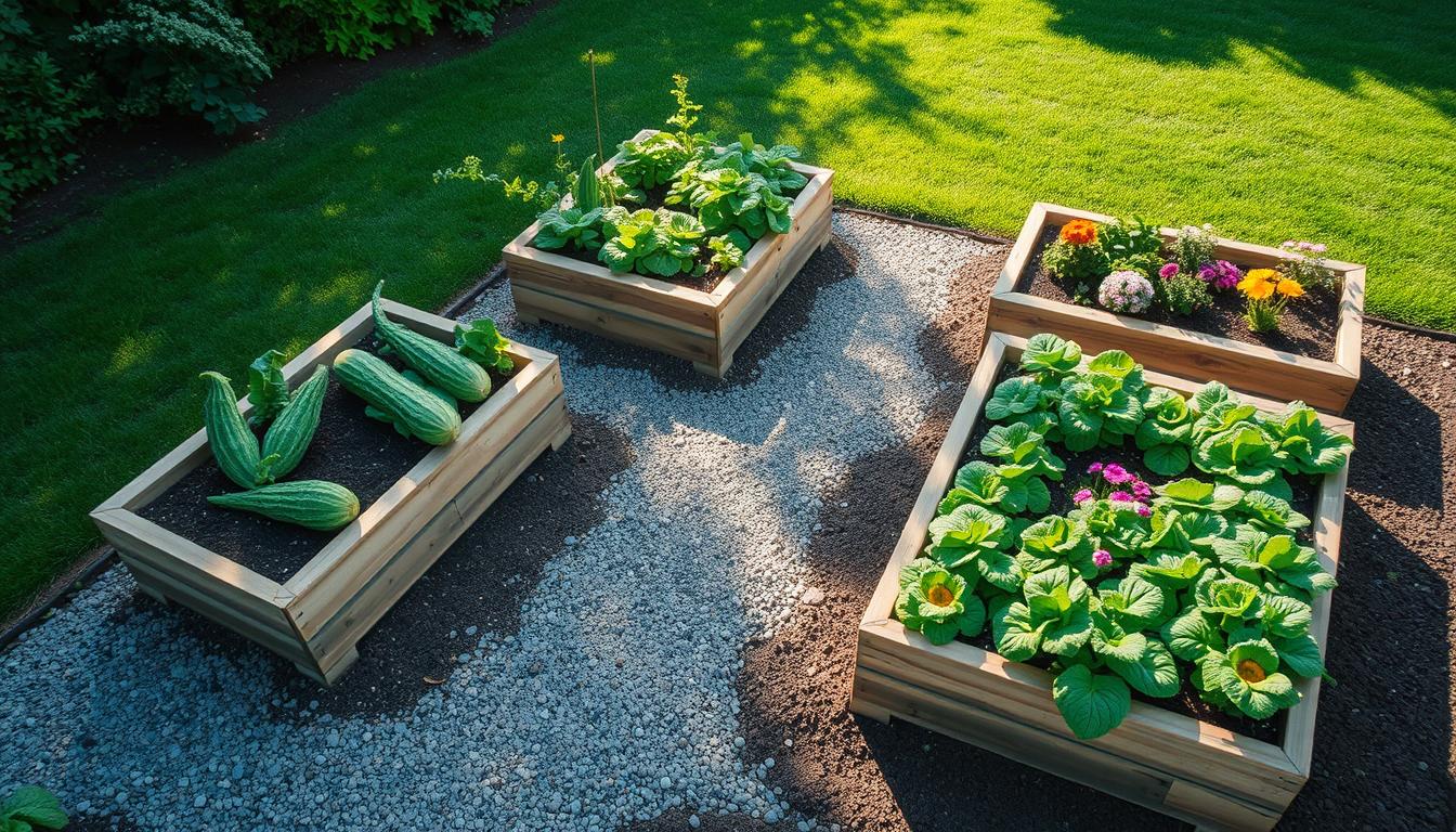 DIY raised garden beds