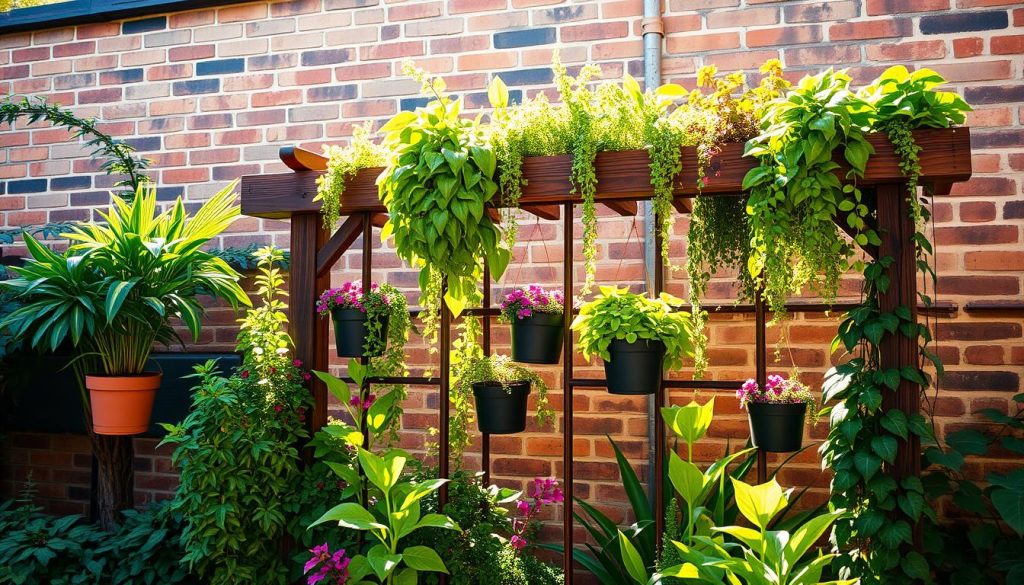 DIY vertical gardens installation