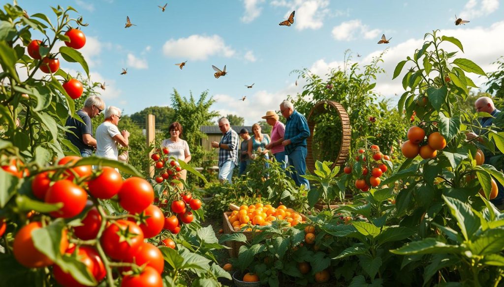 Fresh local food production