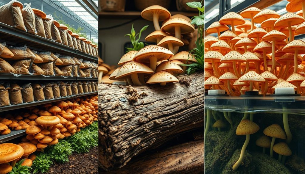 Mushroom farming techniques comparison