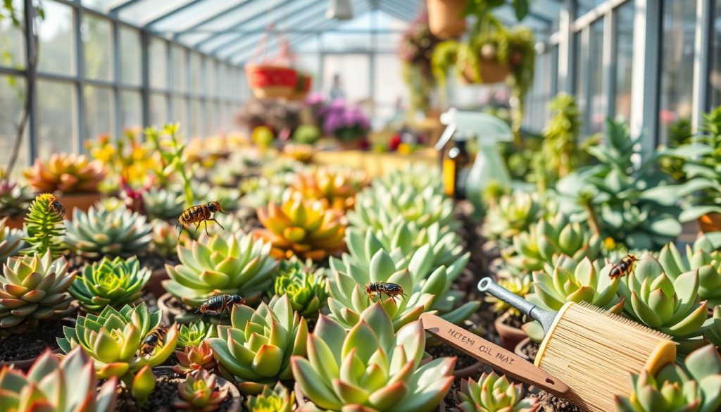 Succulent pest management
