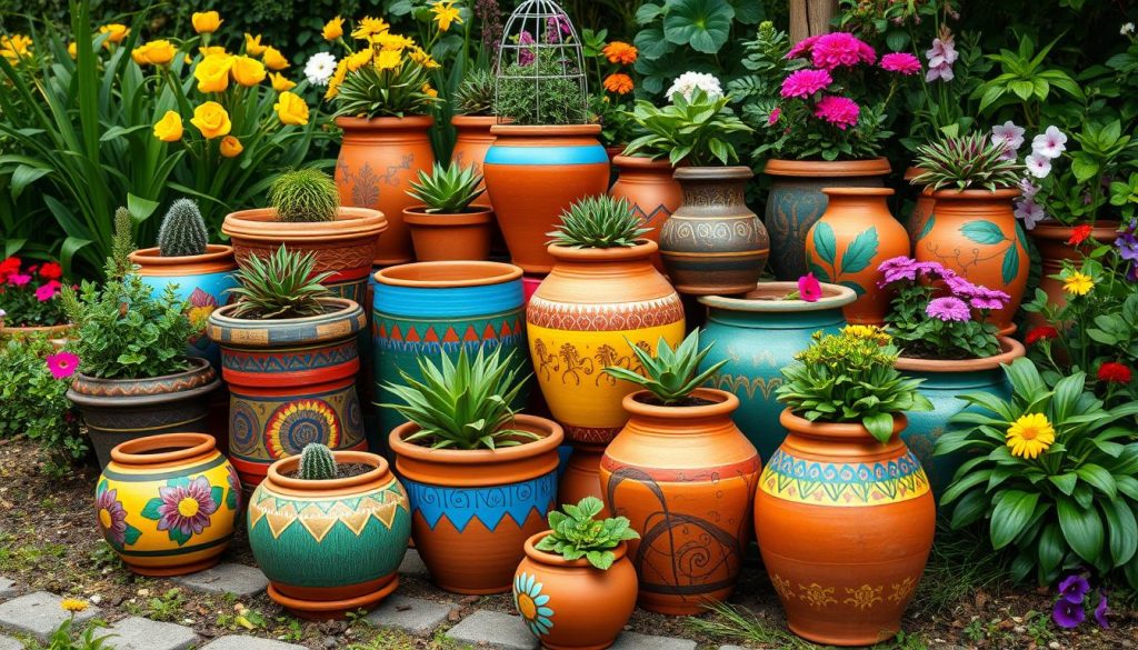 Terracotta pot crafts