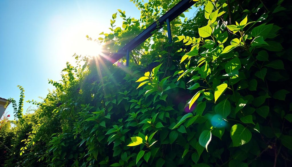 Vertical gardening sunlight requirements