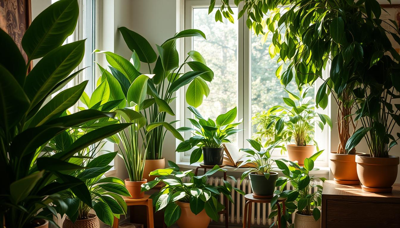 air-purifying plants for home