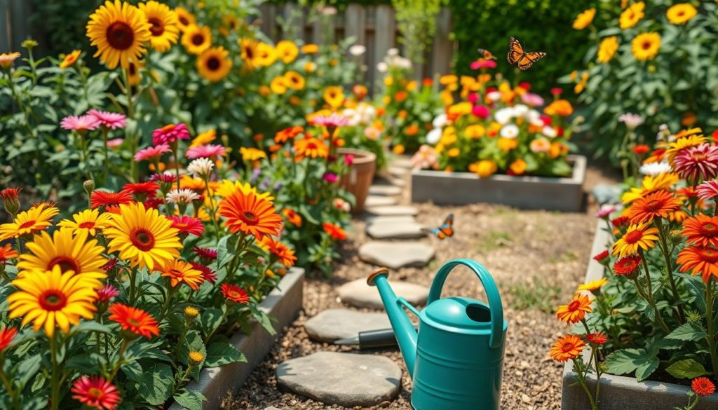 beginner flower garden ideas