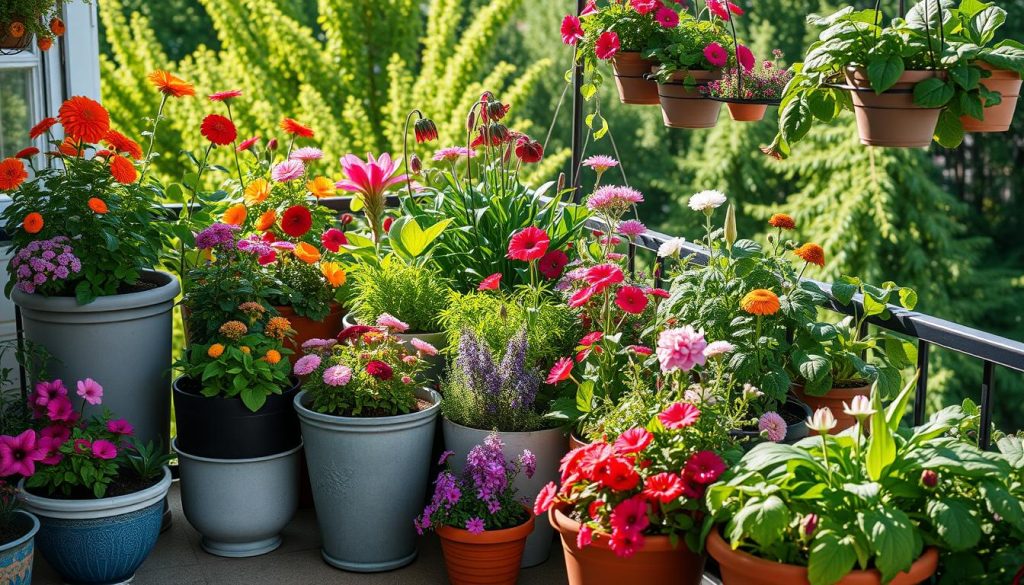 container gardening