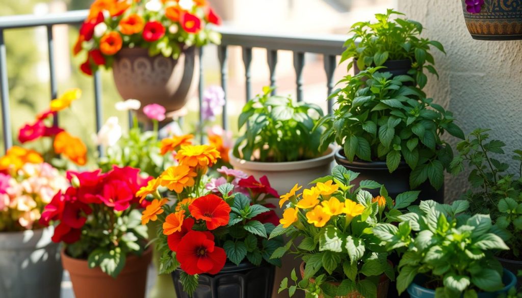 container gardening plants