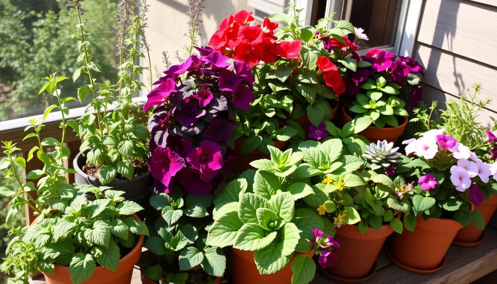 container gardening plants