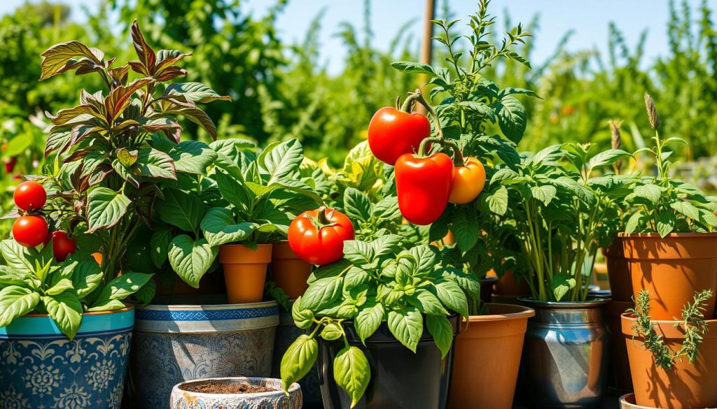 container gardening vegetables