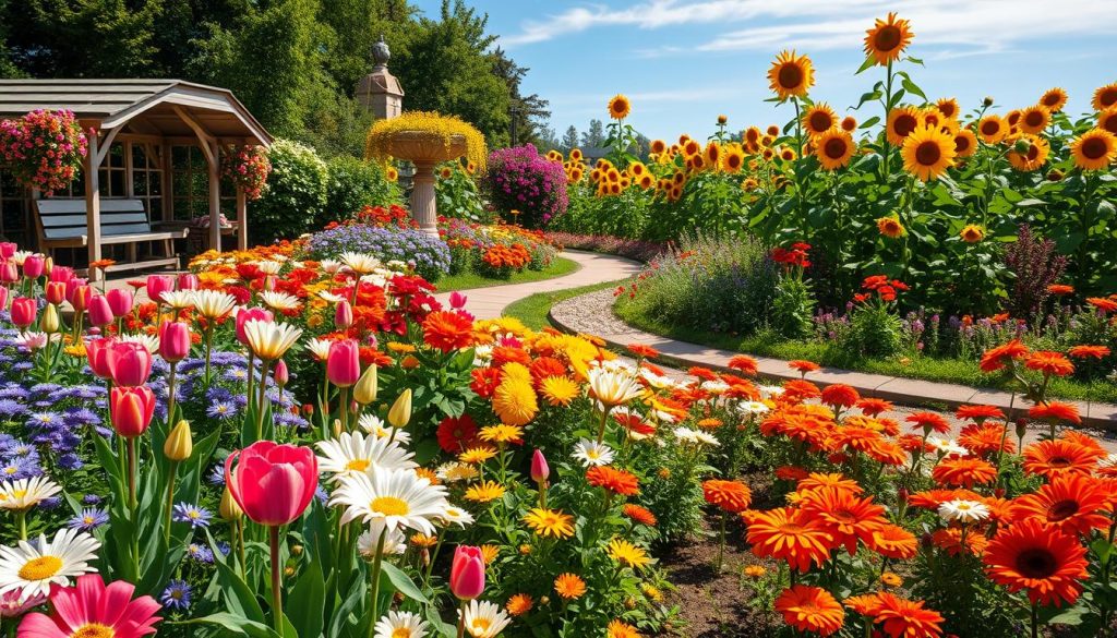 flower garden design ideas