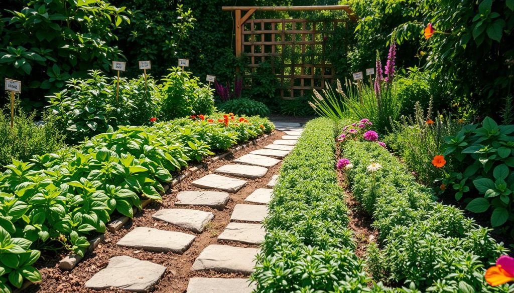 herb garden layout