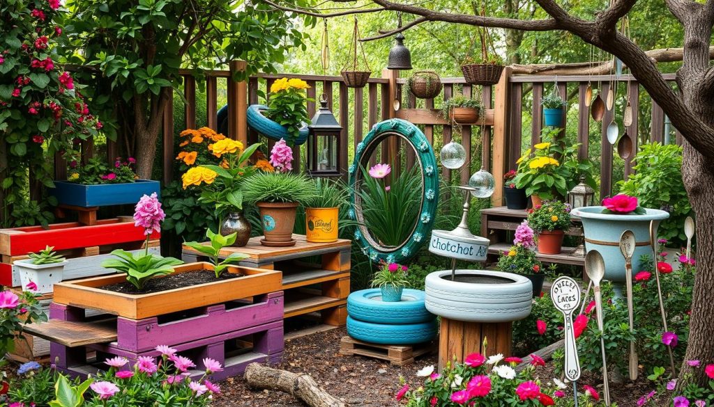homemade garden decor