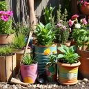 DIY Homemade Planters and Pots: Easy Garden Ideas