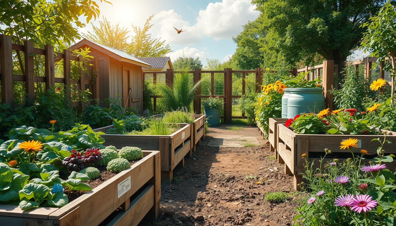 how to create a sustainable garden