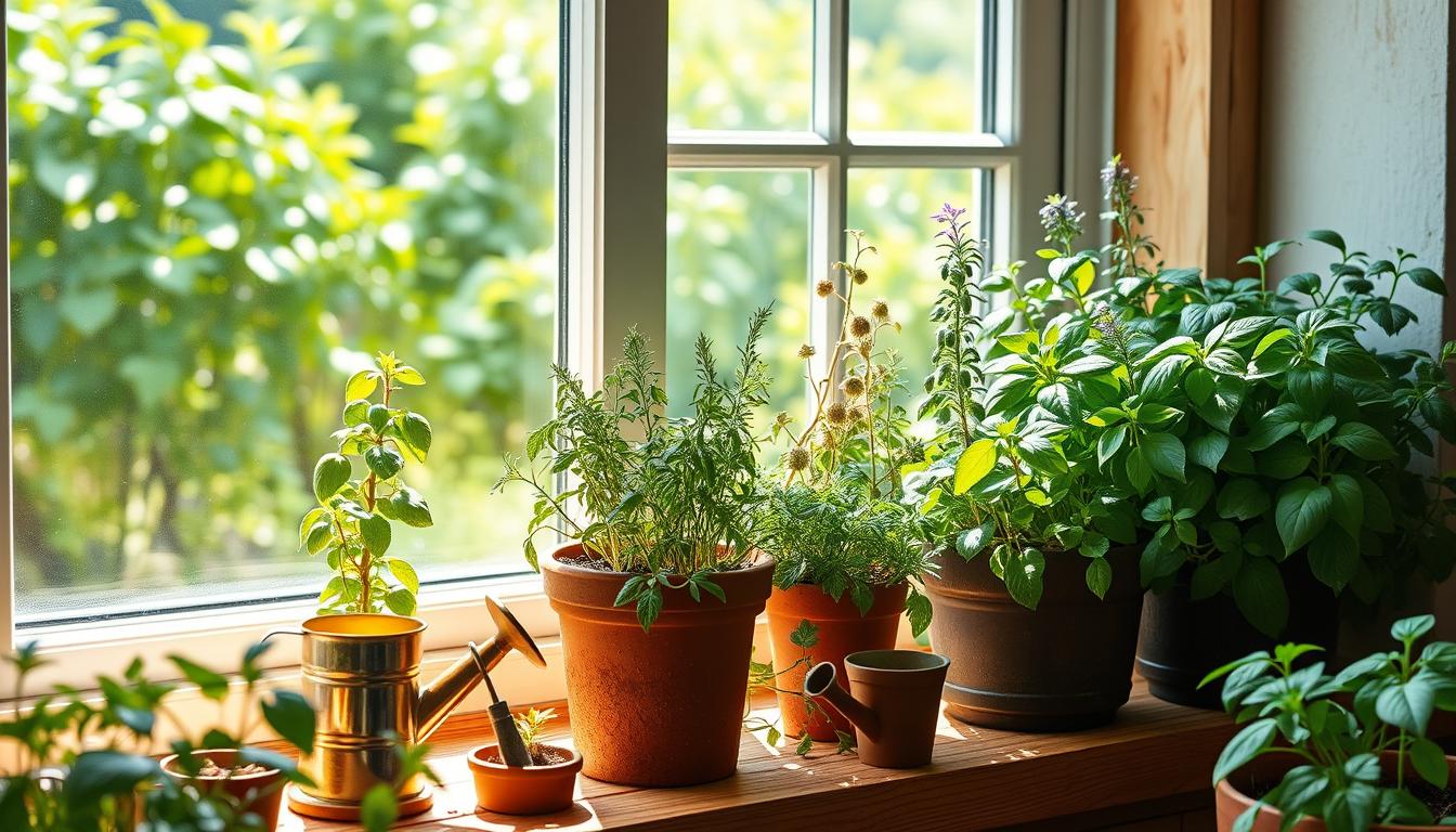 how to grow herbs at home