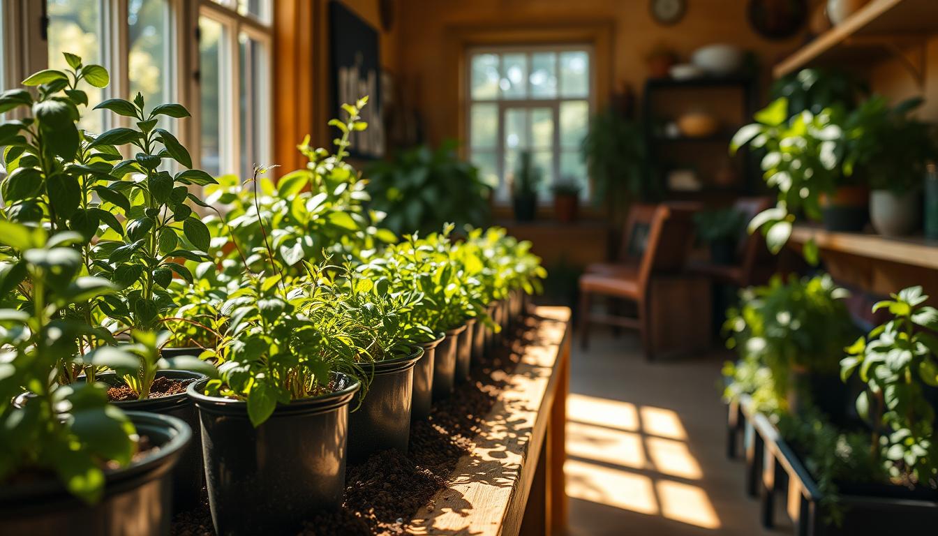 how to grow herbs indoors
