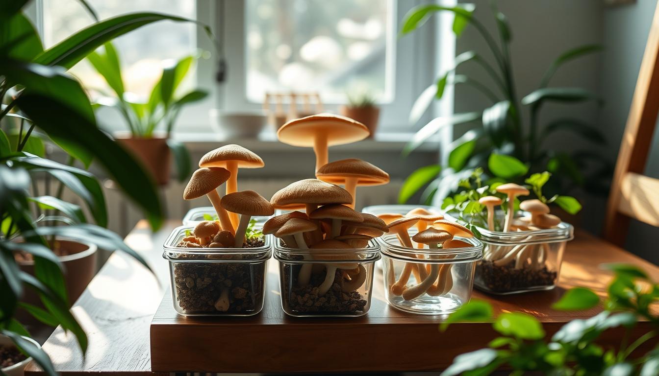 how to grow mushrooms at home