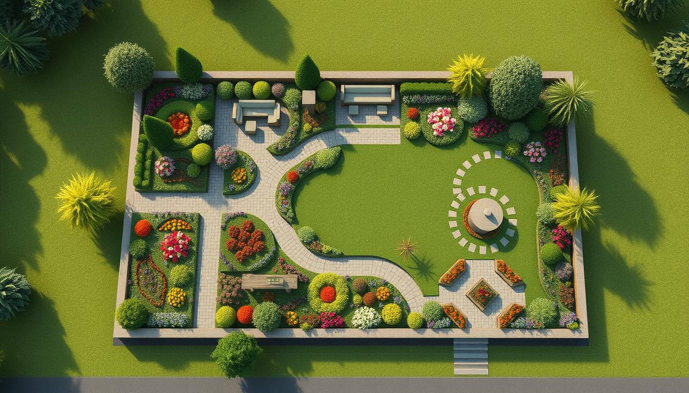 how to plan a garden layout
