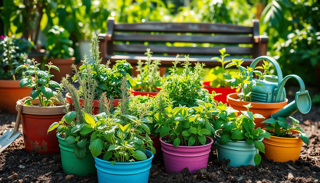 how to start a herb garden