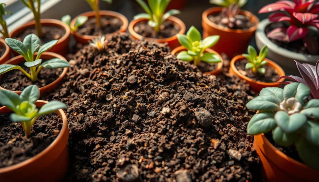 indoor gardening soil mix