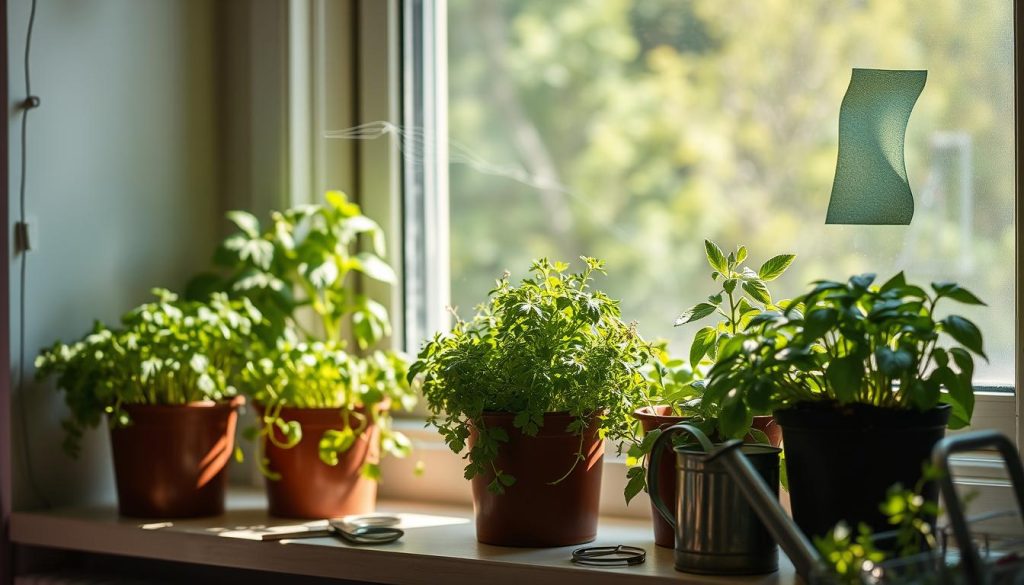 indoor herb care