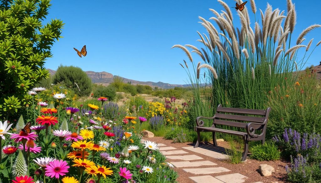 native plant garden