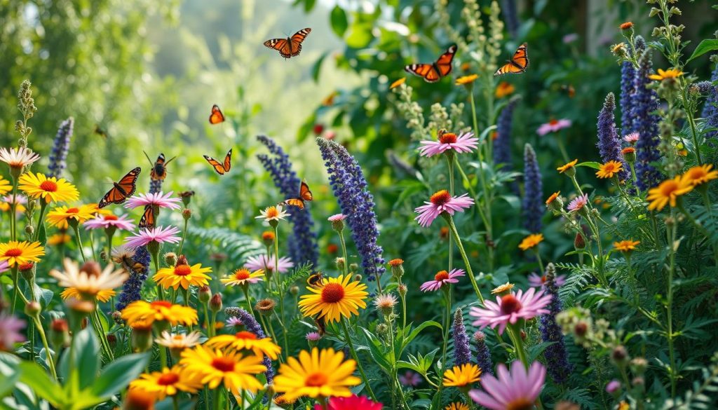 native plants for biodiversity in gardens