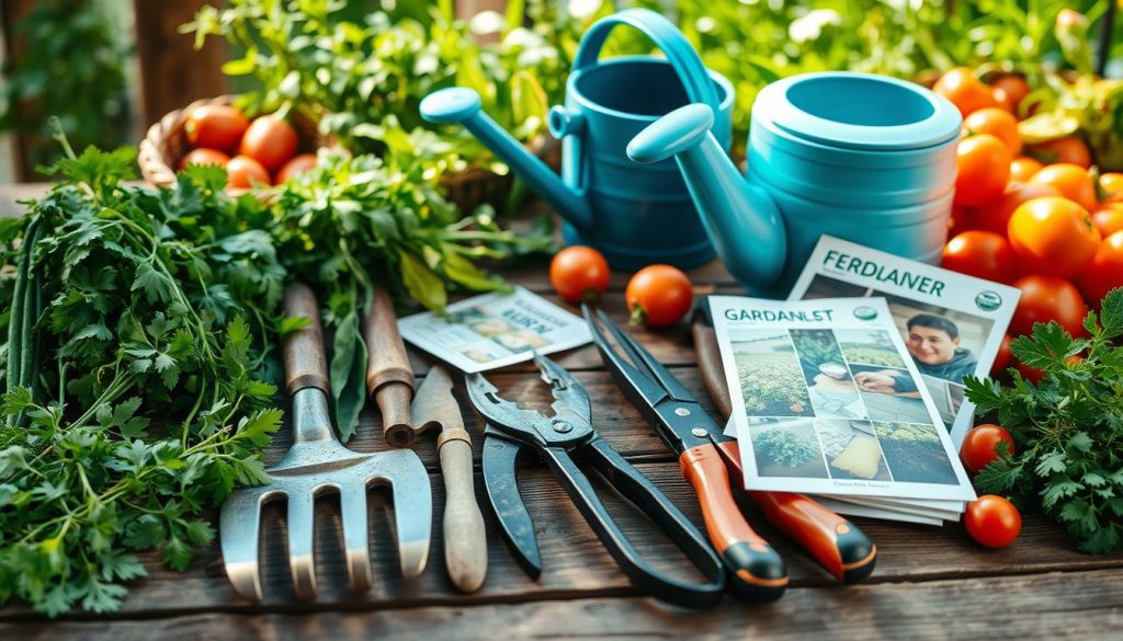 organic gardening tools