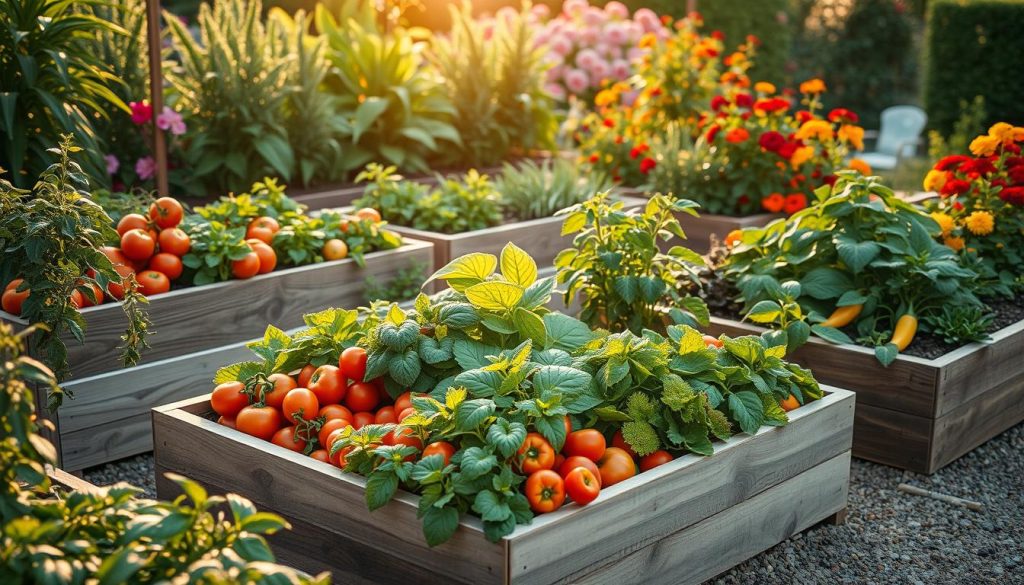 raised bed vegetable garden ideas