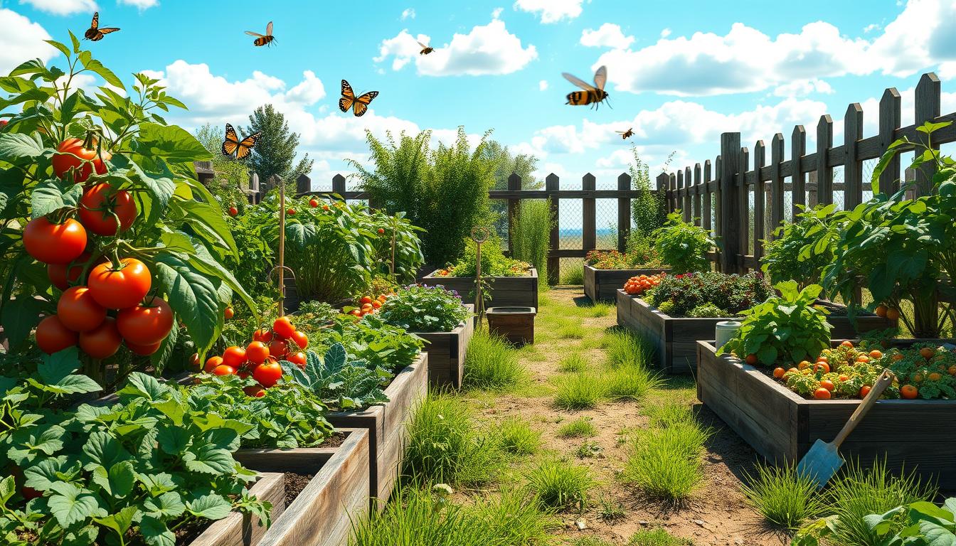 raised bed vegetable gardening