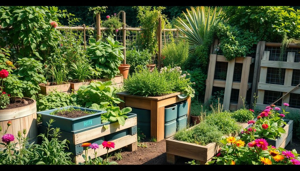 reduce waste in gardening