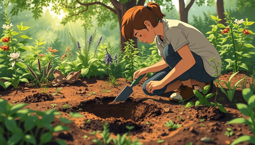 soil sampling