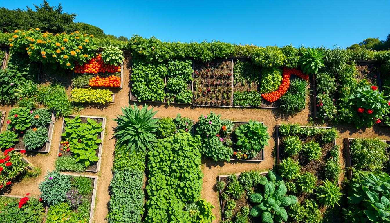 vegetable garden layout ideas